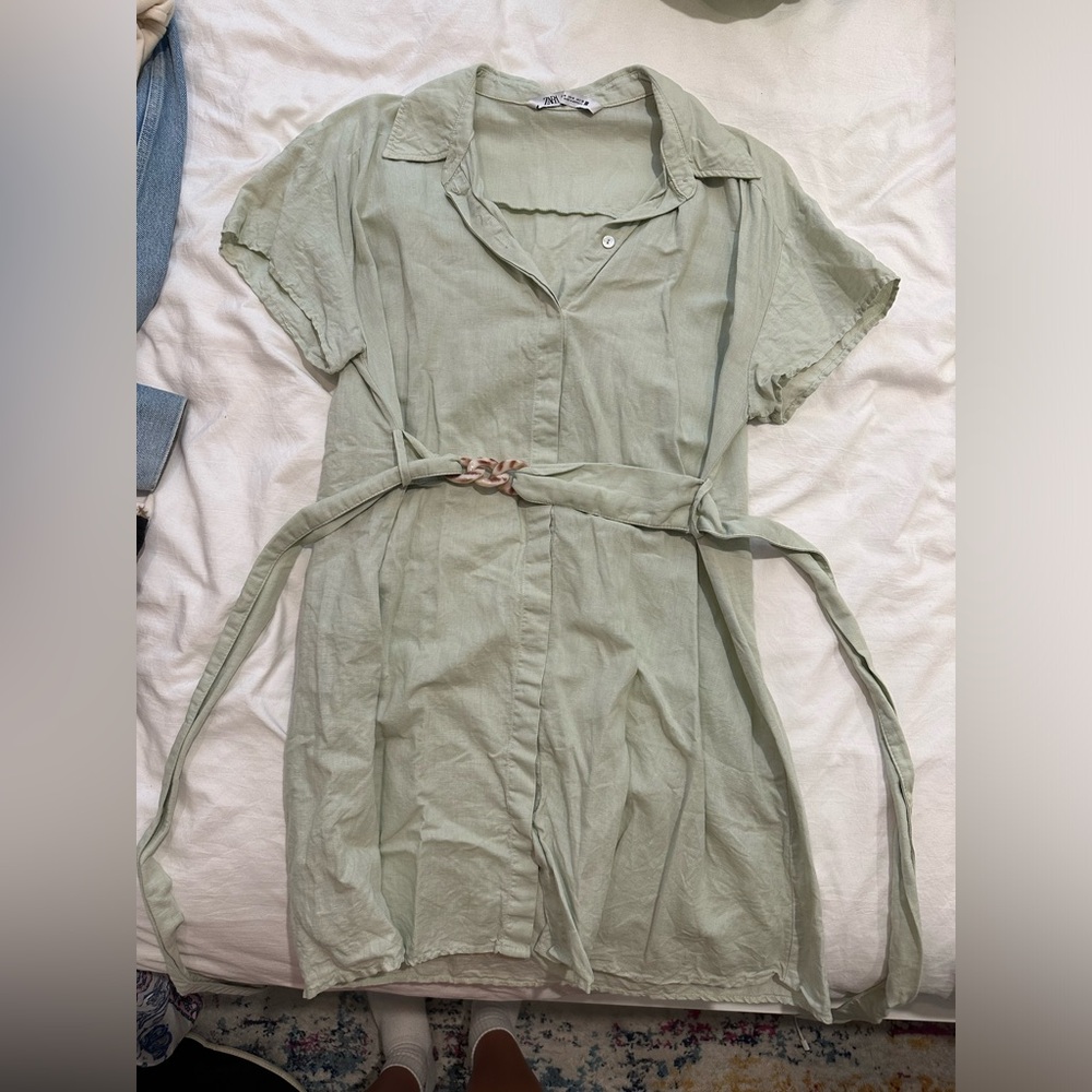 Zara Linen Sundress
